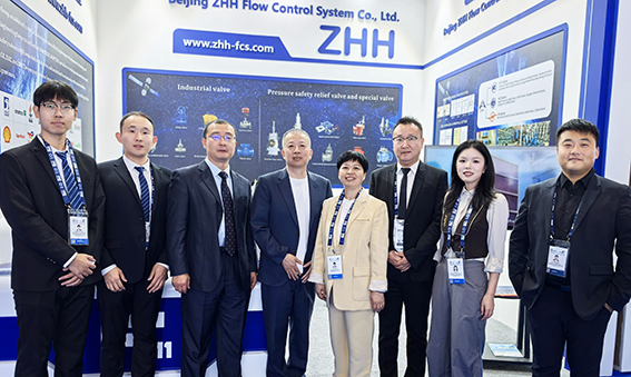 Setting Sail | Zhonghanghua Valve Shines at ADIPEC Abu Dhabi, Middle East Expansion Upgraded